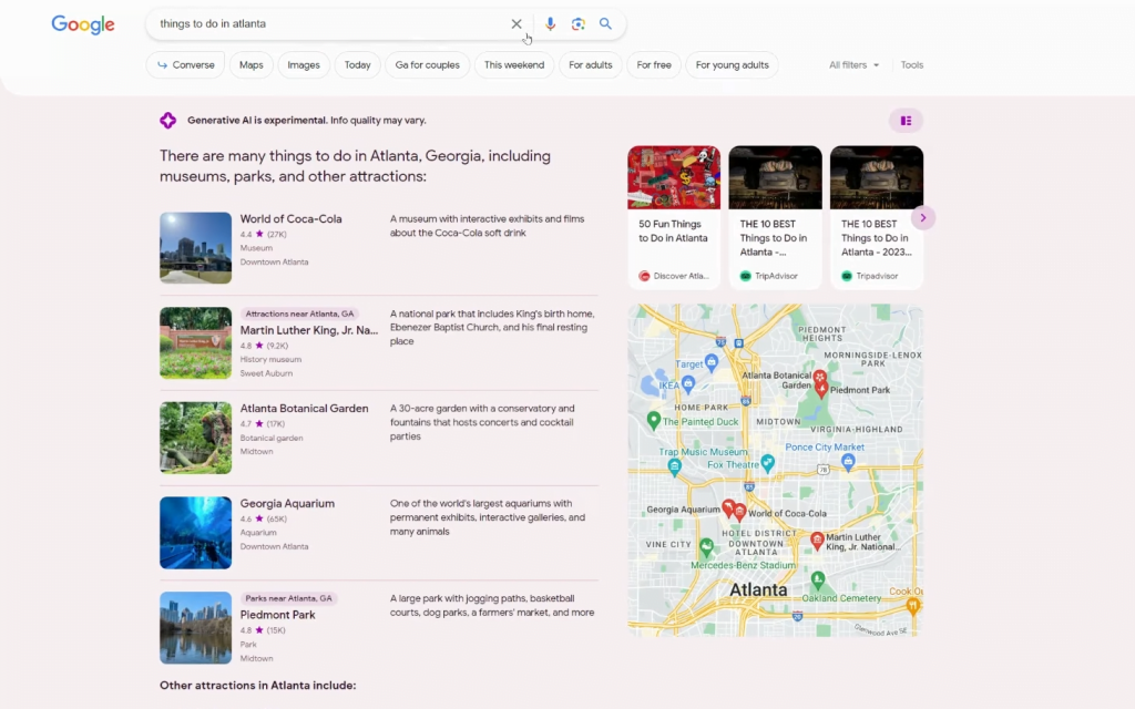 generative search google