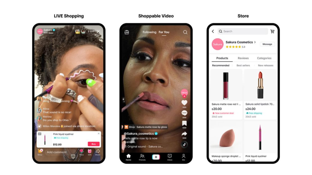 impact de tiktokshop sur les vidéos postées sur Tiktok